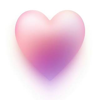 Blurred heart wallpaper