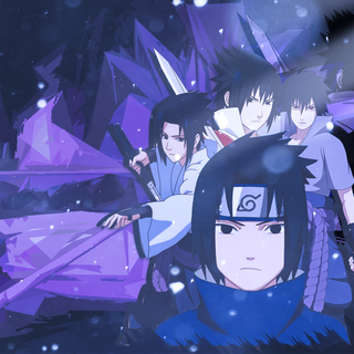 Naruto and Sasuke PC wallpaper
