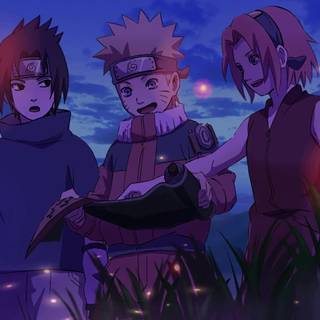 Naruto and Sasuke PC wallpaper