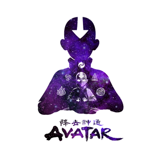 Aang Avatar State wallpaper