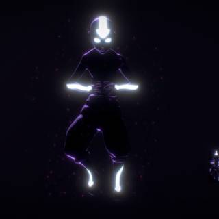 Aang Avatar State wallpaper