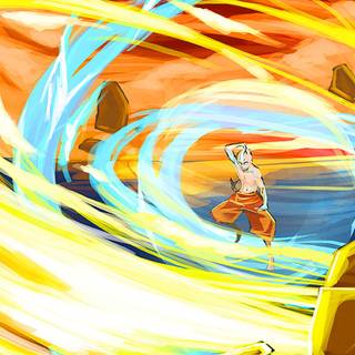 Aang Avatar State wallpaper