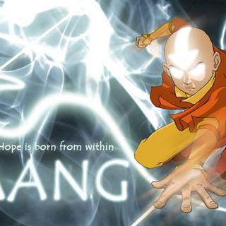 Aang Avatar State wallpaper