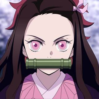 Nezuko angry wallpaper