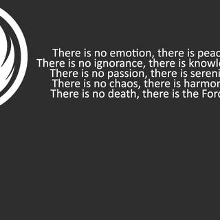 No emotion wallpaper