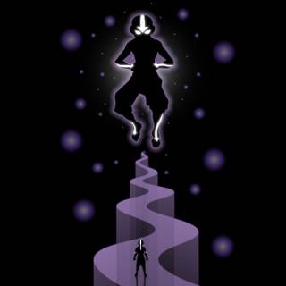 Aang Avatar State wallpaper