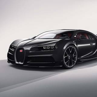 Bugatti Chiron black wallpaper