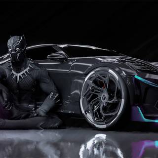 Bugatti Chiron black wallpaper