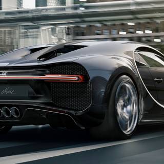 Bugatti Chiron black wallpaper