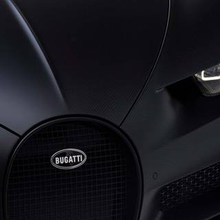Bugatti Chiron black wallpaper