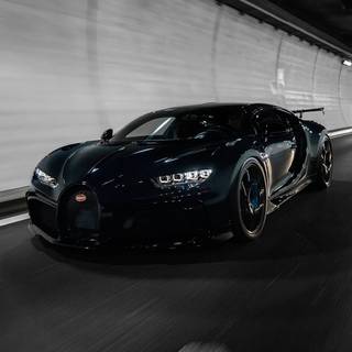 Bugatti Chiron black wallpaper