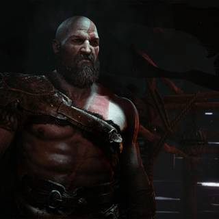 God of War laptop wallpaper