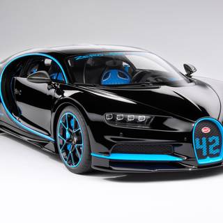 Bugatti Chiron black wallpaper