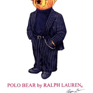 Ralph Lauren bear wallpaper
