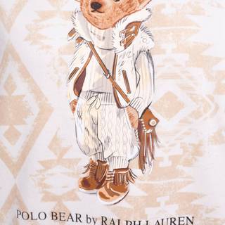Ralph Lauren bear wallpaper