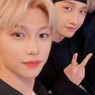 Felix and Bang Chan wallpaper