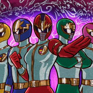 Gosei Sentai Dairanger wallpaper