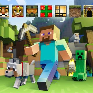 Minecraft Xbox 360 wallpaper