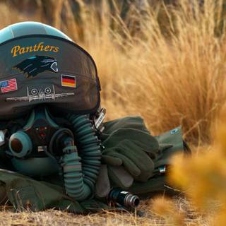 Pilot helmet wallpaper