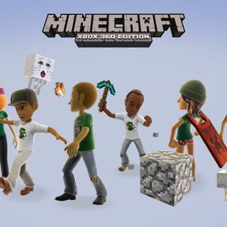 Minecraft Xbox 360 wallpaper