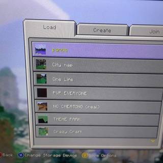 Minecraft Xbox 360 wallpaper