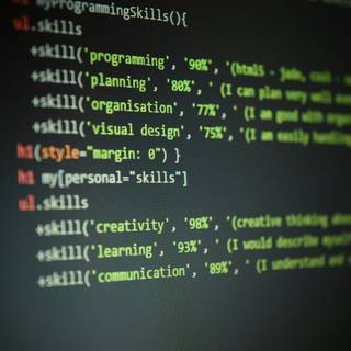 HTML and CSS wallpaper