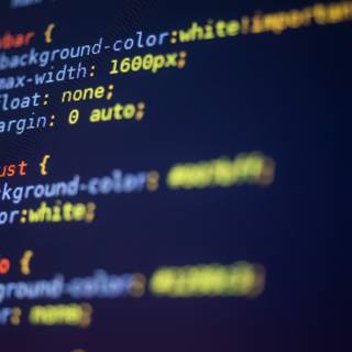 HTML and CSS wallpaper