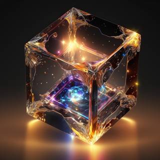 Hypercube wallpaper