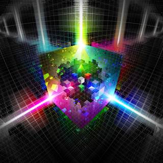 Hypercube wallpaper