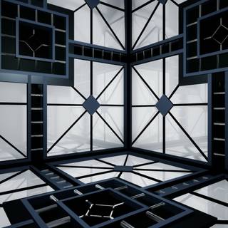 Hypercube wallpaper
