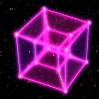 Hypercube wallpaper
