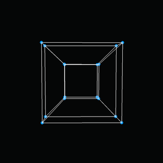 Hypercube wallpaper