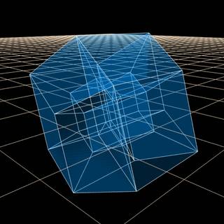 Hypercube wallpaper