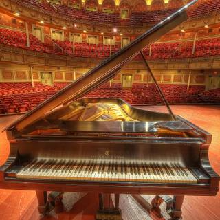 Grand piano 4k wallpaper