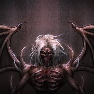 Dark demon 4k wallpaper