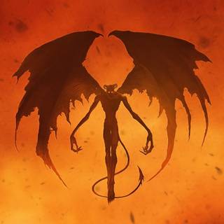 Dark demon 4k wallpaper