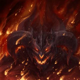 Dark demon 4k wallpaper