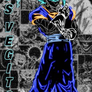 Vegito 4k iPhone wallpaper