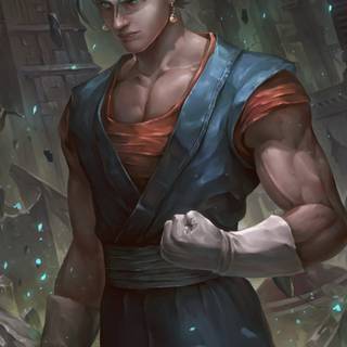 Vegito 4k iPhone wallpaper