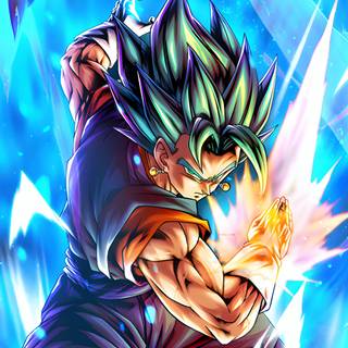 Super Saiyan Blue Dragon Ball Legends wallpaper