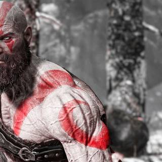 Kratos 4k desktop wallpaper