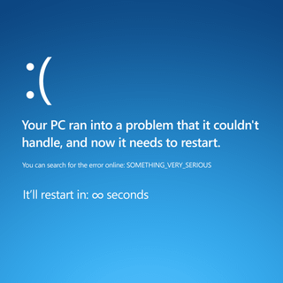 PC blue 4k wallpaper