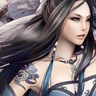 Fantasy character wallpaper