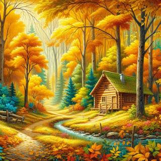 Motivational autumn wallpaper