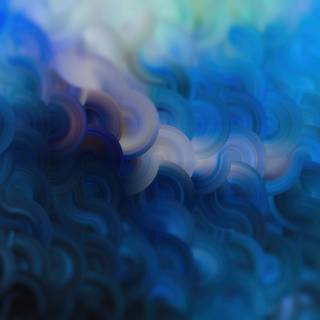 Blue laptop 4k wallpaper