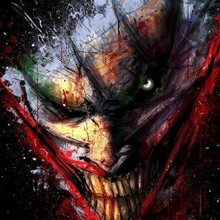 Batman and Joker phone wallpaper