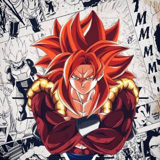 Gogeta 4k iPhone wallpaper