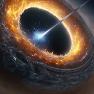 Blackhole iPhone wallpaper