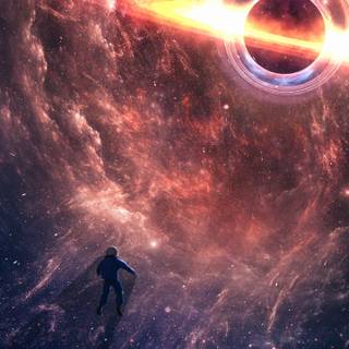 Blackhole iPhone wallpaper