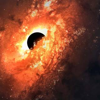 Blackhole iPhone wallpaper